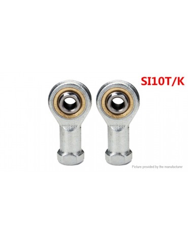 SI10T/K 10mm Rod End Joint Bearing Spherical Oscillating Bearing (2-Pack)