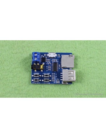 MicroSD Card U-disk MP3 Format Decoder Board Amplifier Decoding Audio Player Module