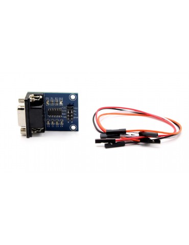 RS232 Serial Port To TTL Converter Module w/ Transmitting and Receiving Indicator