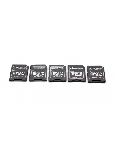 Micro SD to SD Card Case/Adapter (5-Pack)